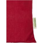 Orissa 140 g/m² GOTS organic cotton tote bag 7L Red