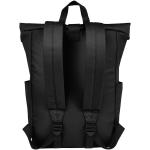 Byron 15.6" GRS RPET roll-top backpack 18L Black