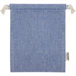 Pheebs 150 g/m² GRS recycled cotton gift bag small 0.5L Taupe