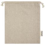 Pheebs 150 g/m² GRS recycled cotton gift bag medium 1.5L Nature