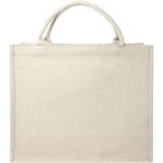 Page 500 g/m² Aware™ recycled book tote bag Oatmeal