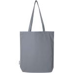 Florida 270 g/m² GRS recycled tote bag 10L Convoy grey
