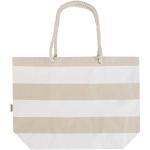 Florida 270 g/m² Strandtragetasche aus recyceltem GRS-Material, natur Natur,weiß