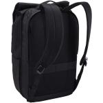 Case Logic Variate 17" erweiterbarer Rolltop Laptop Rucksack aus recyceltem Material Schwarz