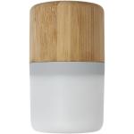 Aurea bamboo Bluetooth® speaker with light Nature