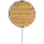 Terrazzo 10W wireless bamboo charging pad Nature