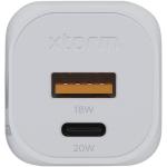 Xtorm XEC020 GaN² Ultra 20W wall charger White