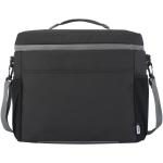 Aqua 20-can GRS recycled water resistant cooler bag 22L Black