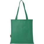 Zeus GRS recycled non-woven convention tote bag 6L Green