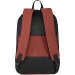 Luma 15" GRS recycled anti-theft laptop backpack 10L Brick