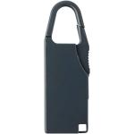 Traveler luggage lock Light blue/blue pusher