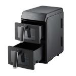Prixton Cook Organics 10L vertikale Heißluftfritteuse Schwarz