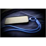 Tubyard lanyard phone holder with recycled plastic tube Burgundy