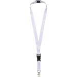Balta Sublimation Lanyard mit Schnapp- und Sicherheitsverschluss, schwarz/weiss Schwarz/weiss | 10mm