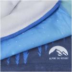 Lara Sublimation-Multi-Schal mit Fleece-Schicht und Säumen Weiß