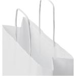 Kraft 80 g/m2 paper bag with twisted handles - small White