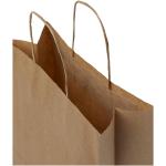Kraft 80 g/m2 paper bag with twisted handles - medium Nature