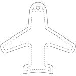 RFX™ H-09 plane reflective TPU hanger Neon yellow