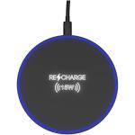 SCX.design W21 15W light-up logo wireless charging pad Black