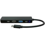 SCX.design H17 5-in-1 USB hub Black