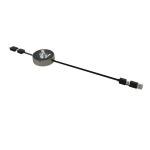 SCX.design C42 Einziehbares 65W, 4 in 1 Ladekabel Schwarz