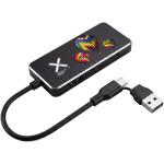 SCX.design H22 7-in-1 USB hub Black