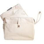 Citizen Green Combio organic cotton travel bag and pouch Nature