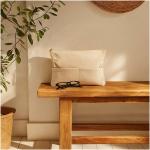 Citizen Green Zipzip organic cotton accessory pouch Nature
