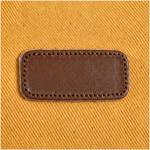 Citizen Green Rondeau Reisetasche aus Bio Baumwolle Gelb