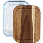 Citizen Green Purlunch 1000 ml Lunchbox aus Borosilikatglas Transparent