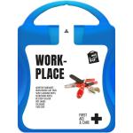 mykit, first aid, kit, office, work Blau