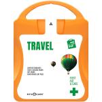 mykit, first aid, kit, travel, travelling Orange