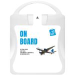 MyKit Flugzeug Reiseset, weiss Weiss,transparent