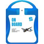 mykit, first aid, kit, travel, travelling, airplane, plane Blau