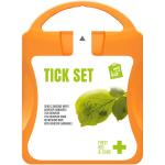 mykit, first aid, kit, ticks Orange