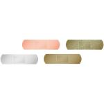 5-pieces plasters with full colour printed paper envelope White/clip neck clear