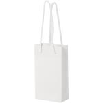 Handmade 170 g/m2 integra paper bag with plastic handles - small White