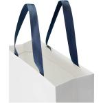 Smartfold Papiertüte, 210 g/m², mit Bandgriffen und Glanzlaminierung – 31 x 12 x 39 cm Blau
