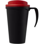 Americano® Grande 350 ml insulated mug Black/red
