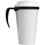 Brite-Americano® grande 350 ml insulated mug Black/white