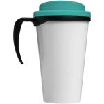 Brite-Americano® grande 350 ml insulated mug Black/indyblue