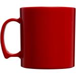 Standard 300 ml plastic mug Red