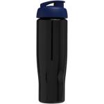 H2O Active® Tempo 700 ml Sportflasche mit Klappdeckel Schwarz/blau