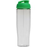 H2O Active® Tempo 700 ml flip lid sport bottle Transparent green