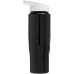 H2O Active® Tempo 700 ml spout lid sport bottle Black/white