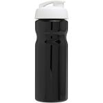 H2O Active® Base 650 ml Sportflasche mit Klappdeckel Schwarz/weiss