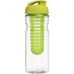 H2O Active® Base 650 ml flip lid sport bottle & infuser Lime