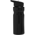 H2O Active® Base 650 ml spout lid sport bottle Black