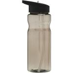 H2O Active® Base 650 ml spout lid sport bottle, charcoal Charcoal,black