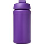 Baseline® Plus 500 ml flip lid sport bottle Lila